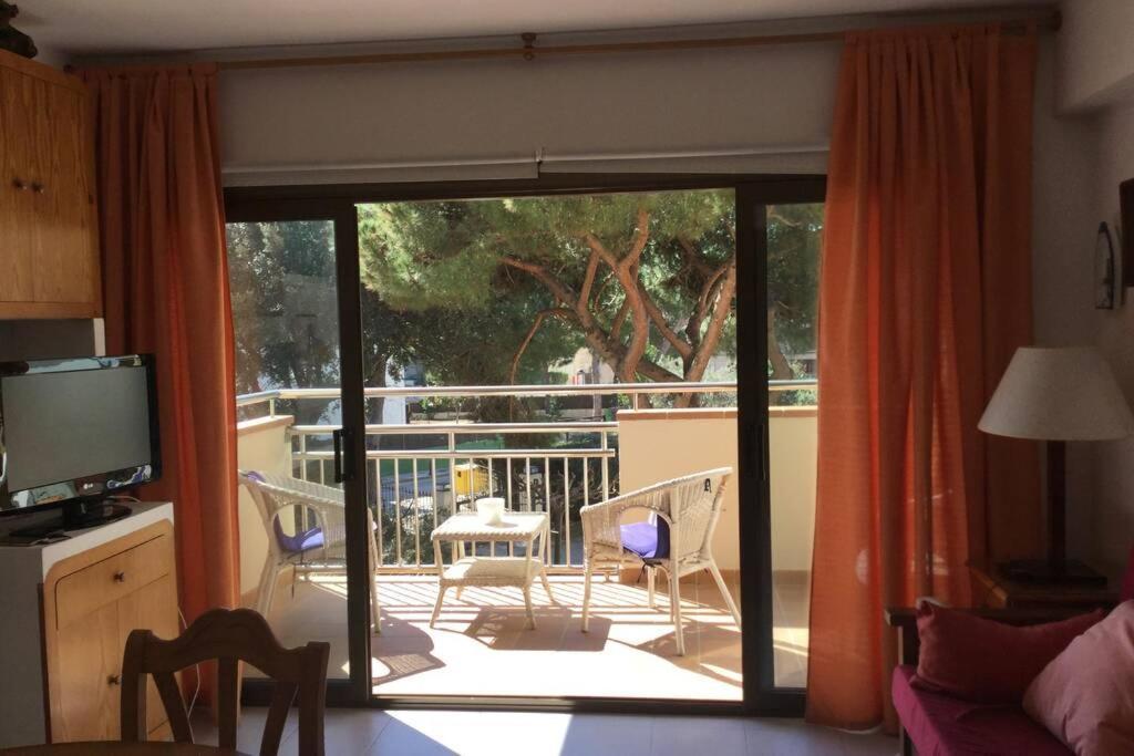Apartamento Junto Al Mar Con Jardin Comunitario Y Parking Apartamento Platja d'Aro Exterior foto